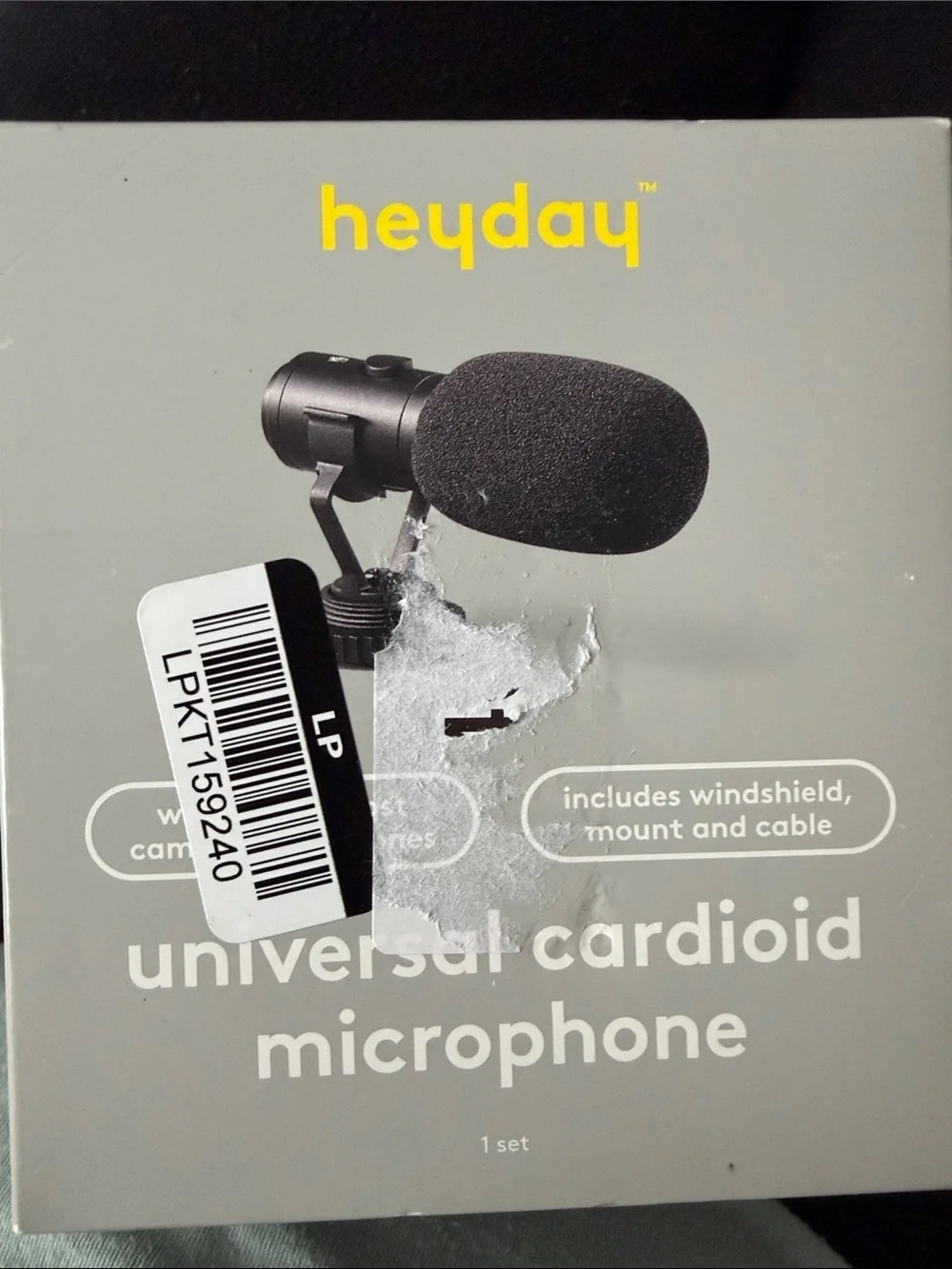 heyday mic cable polar